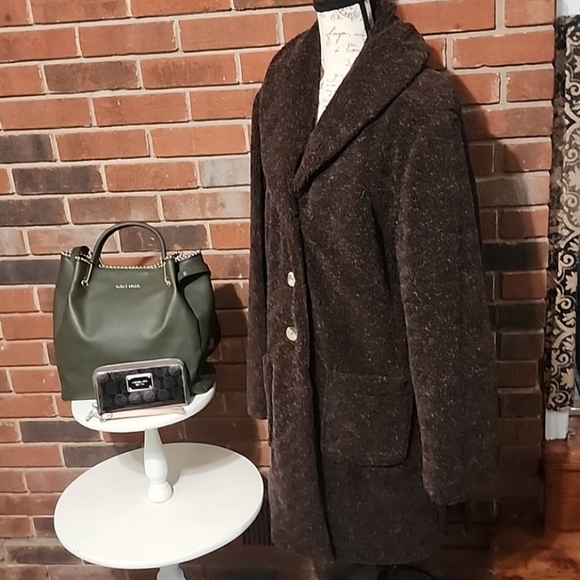 Chadwicks Jackets & Blazers - Chadwick xl nwot long wool type coat